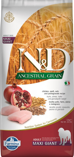 N&D Ancestral Dog Chicken & Pomegranate Adult Giant Maxi